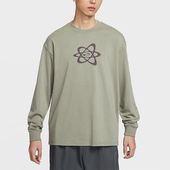 耐克正品 Sportswear男士 透气宽松针织轻质长袖 Nike T恤HV0149 320