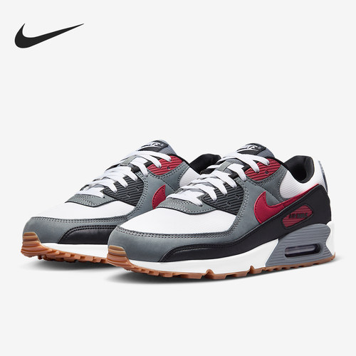 Nike/耐克正品Air Max 90男士运动气垫拼接低帮跑步鞋FB9658-100