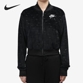 训练夹克外套DD5450 Nike 女子运动跑步短款 新款 010 耐克正品