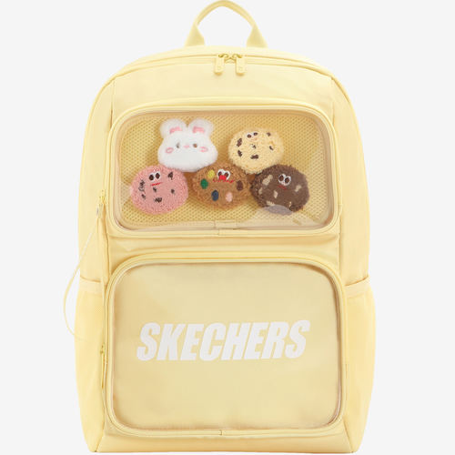 Skechers斯凯奇正品男女电脑插袋有夹层双肩背包L325U108-01UP
