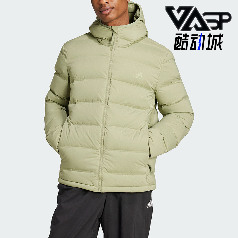 阿迪达斯男士时尚户外羽绒服