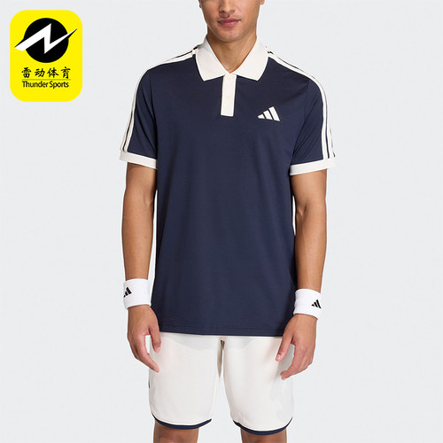 Adidas/阿迪达斯正品夏季男士透气网球针织运动短袖POLO衫KA5899