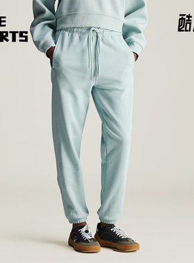 Adidas/阿迪达斯正品透气运动新款女士简约束脚休闲长裤IW9887