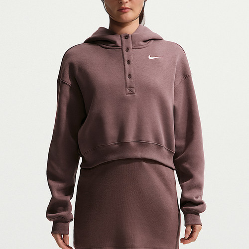 Nike/耐克正品Phoenix Fleece女士套头连帽短款卫衣IF0259-502