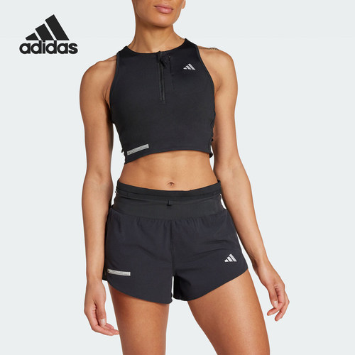 Adidas/阿迪达斯官方正品ULT CROP HIIT女士健身背心IT3458