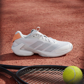 减震网球鞋 Adidas JR1755 款 女士低帮经典 阿迪达斯正品 2026春季