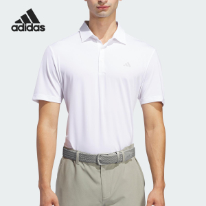 Adidas/阿迪达斯正品新款男士透气高尔夫运动POLO衫IM8408