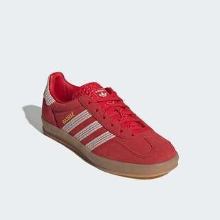 复古运动低帮板鞋 三叶草女士经典 JI2756 阿迪达斯正品 Adidas