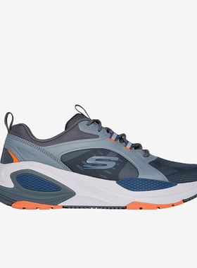 Skechers斯凯奇正品男低帮休闲运动回弹耐磨跑步鞋232736-GYMT