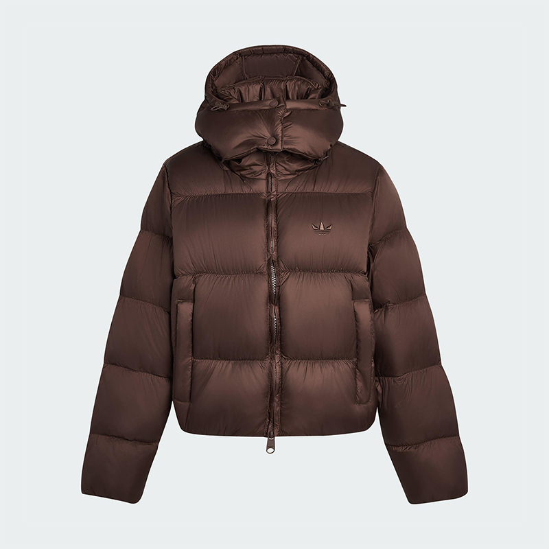 Adidas/阿迪达斯正品三叶草女士运动时尚复古保暖羽绒服KG4904