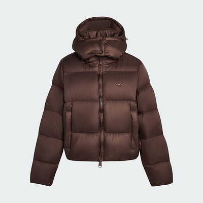 Adidas/阿迪达斯正品三叶草女士运动时尚复古保暖羽绒服KG4904