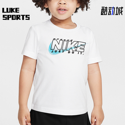 Nike/耐克正品Rush Nation婴童休闲针织经典透气T恤II6986-100