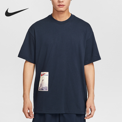 Nike/耐克正品Sportswear男士宽松针织休闲短袖HQ9253-451
