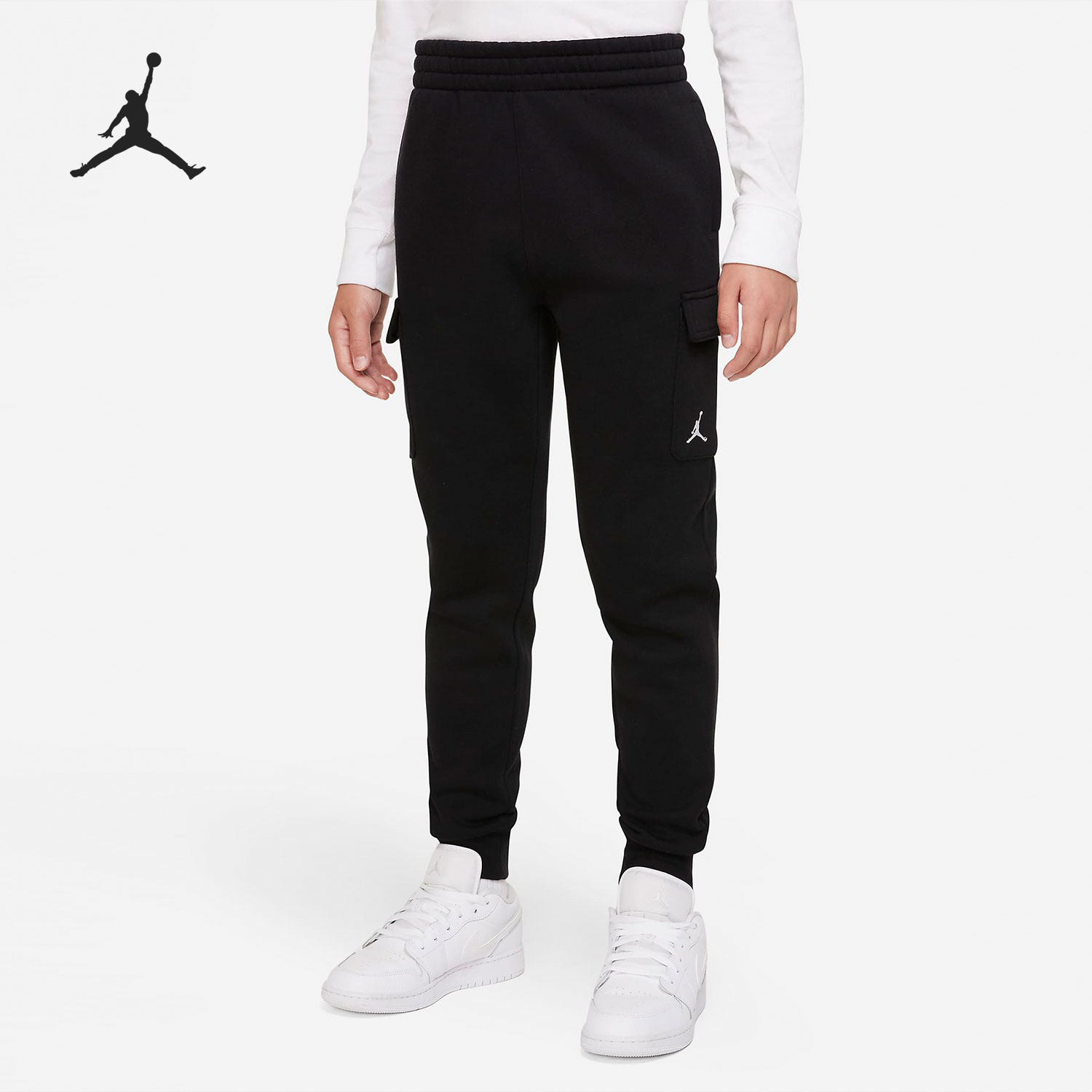 Nike/耐克正品秋冬新款大童工装户外束脚针织长裤DQ3823-010