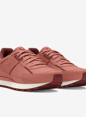 UA/安德玛正品新款女士运动低帮系带复古防滑休闲鞋3028409-600