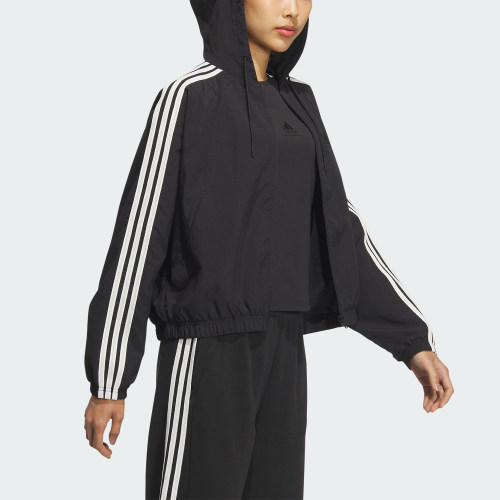 阿迪达斯女士户外宽松外套