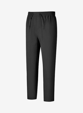 Skechers/斯凯奇正品春秋男士舒适系带日常休闲长裤P225M041-0018