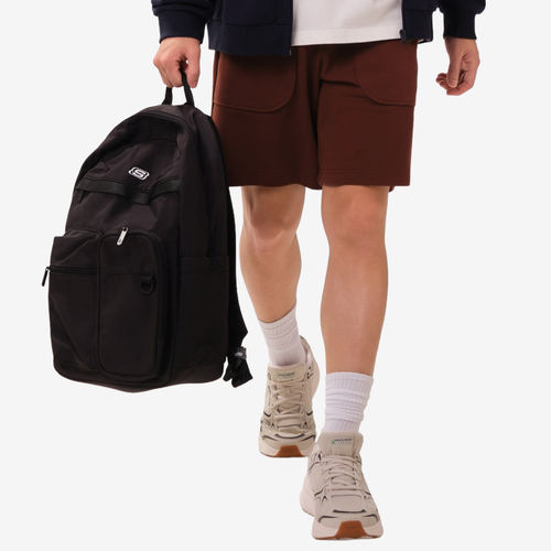 Skechers斯凯奇正品男女拉链日常出行双肩背包L325U054-0018