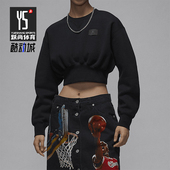 运动卫衣FV7153 Nike 短款 JORDAN女士加绒时尚 010 耐克正品