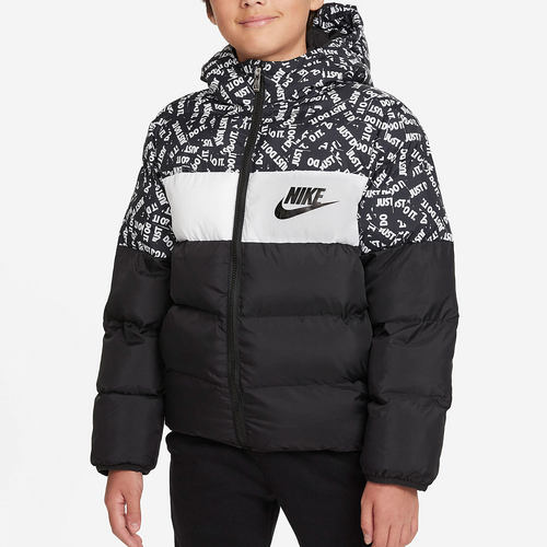 耐克大童休闲运动连帽棉服