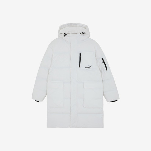 Puma/彪马正品秋季新款男女长款连帽保暖运动羽绒服625613-02
