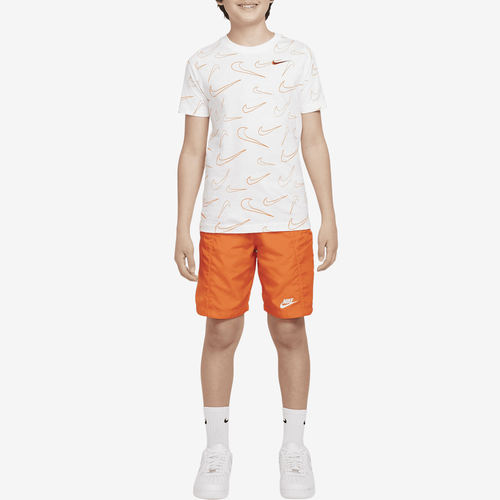 Nike耐克正品Sportswear男童印花圆领短袖T恤DO1815-100