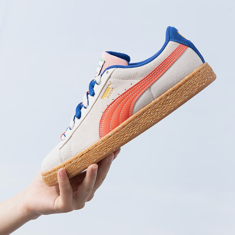 Puma/彪马正品防滑耐磨男女同款时尚低帮运动休闲板鞋398399-01