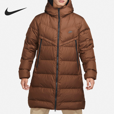 Nike/耐克正品冬季新款男子运动保暖中长款羽绒服DV1134-259