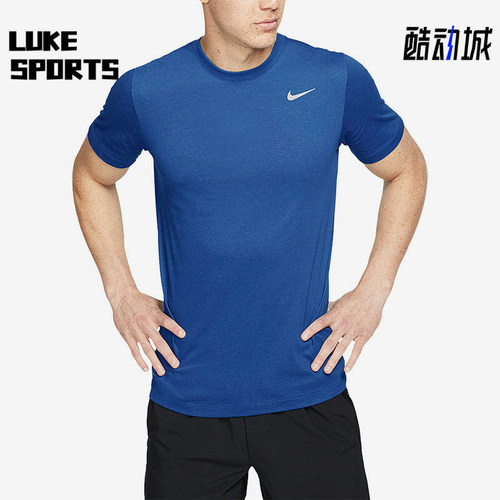 Nike/耐克正品男士运动休闲宽松圆领运动短袖T恤AR6030-476