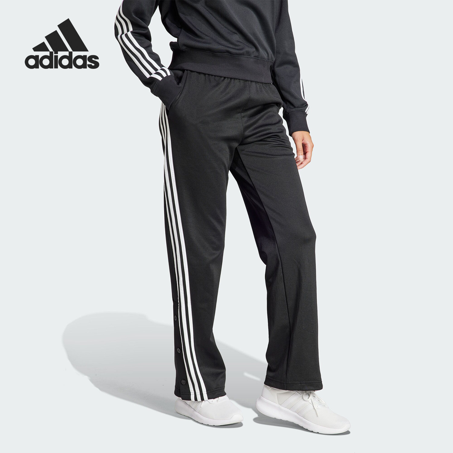 Adidas/阿迪达斯正品W ICONIC 3S TP 女士运动休闲裤IN1833