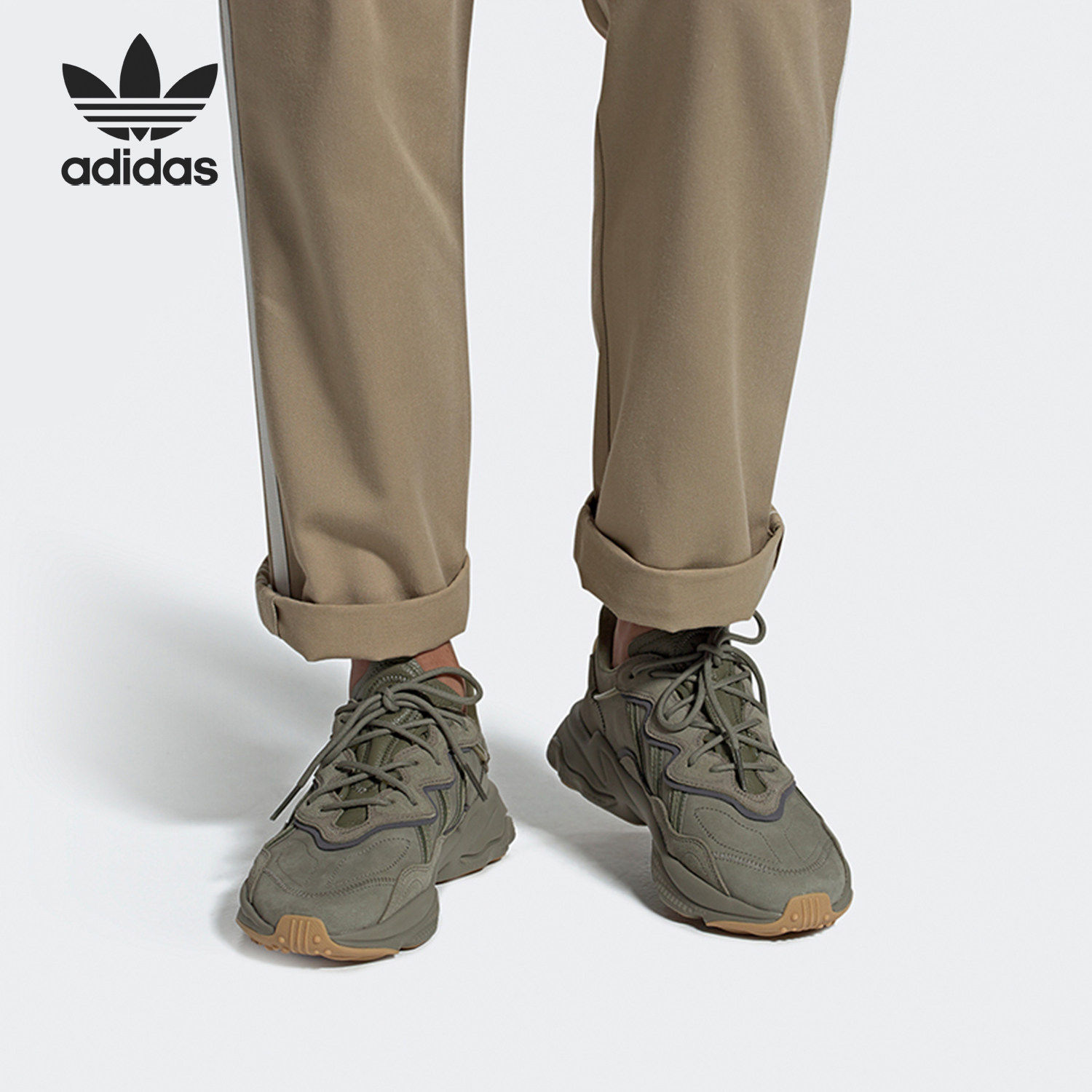 Adidas/阿迪达斯正品三叶草OZWEEGO男女运动耐磨老爹鞋EE6461