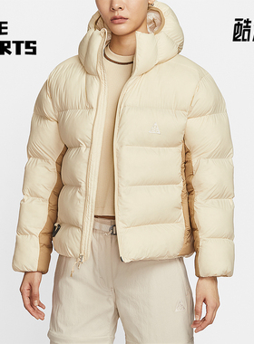 Nike/耐克正品Therma-FIT女士休闲保暖连帽日常棉服FZ6762-229