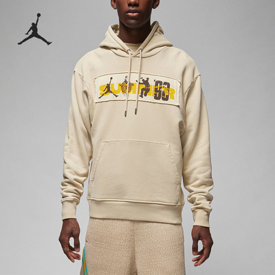 耐克男士时尚印花宽松套头卫衣