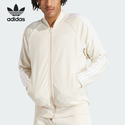 阿迪达斯男士运动复古夹克外套
