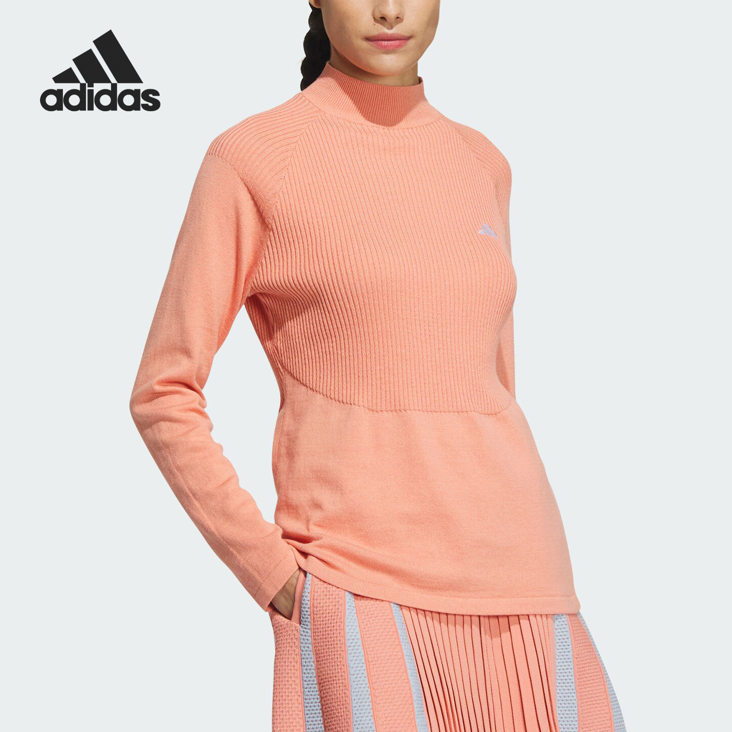 阿迪达斯正品女士套头衫