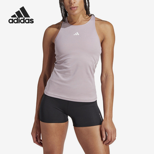 运动训练无袖 Adidas 女士修身 阿迪达斯官方正品 背心IT9182 新款