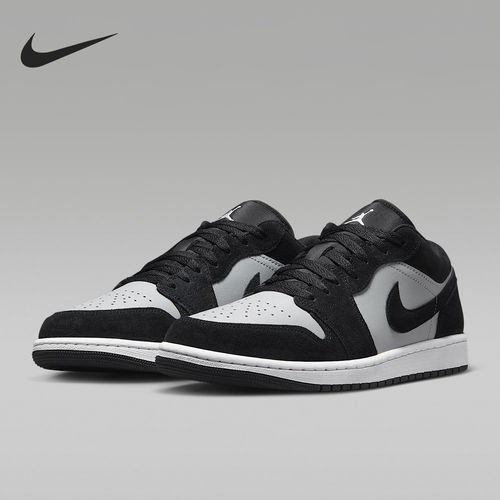 Nike耐克正品Air Jordan 1男款低帮复古舒适贴合篮球鞋553558-048