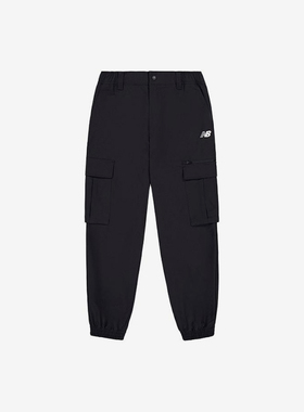 New Balance/NB正品新款男子宽松透气梭织工装长裤NTE22071-BK
