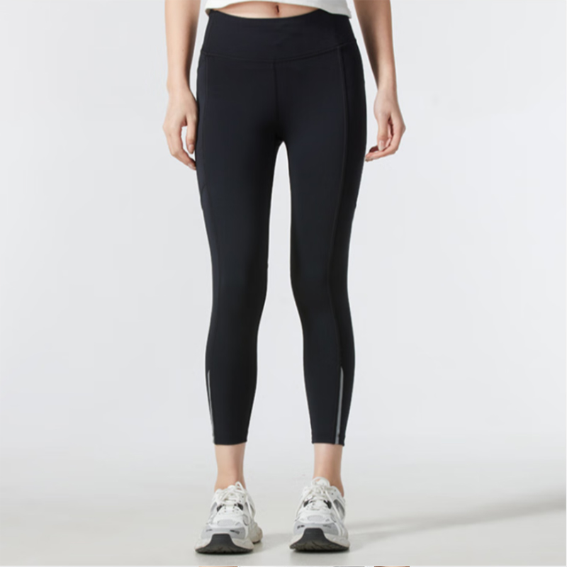 UA/安德玛正品2025新款Run Ankle Tights女士紧身长裤6003089-001