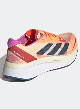 Adidas/阿迪达斯官方正品Adizero Boston 11女子缓震跑步鞋GX6654