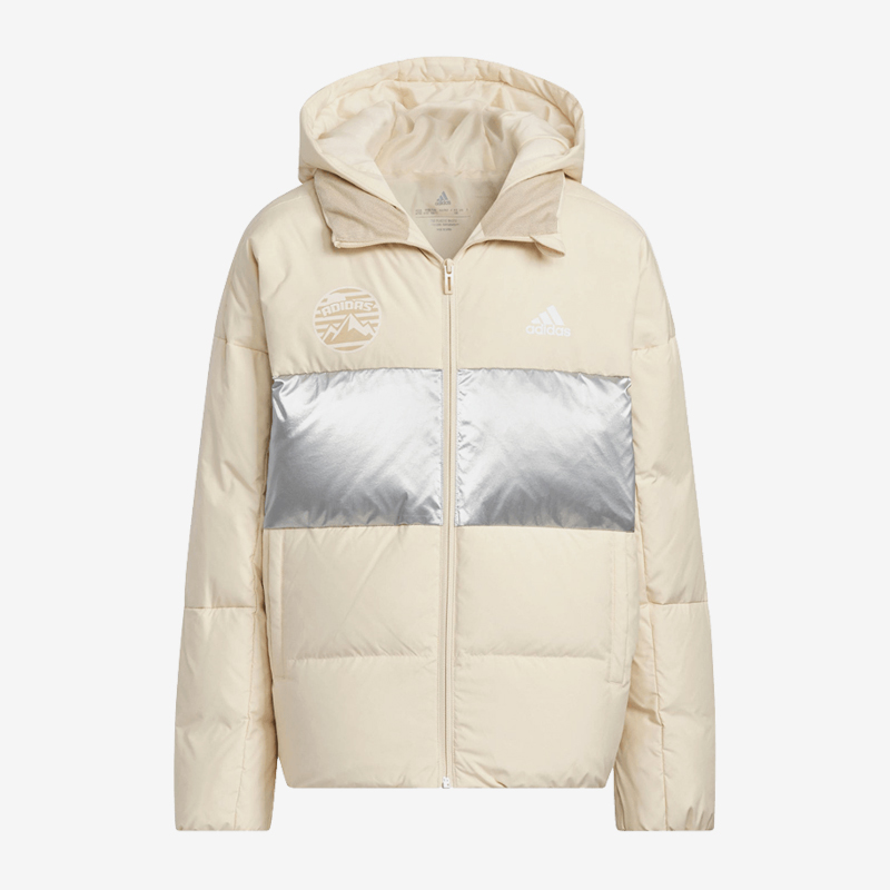 阿迪达斯正品儿童运动羽绒服