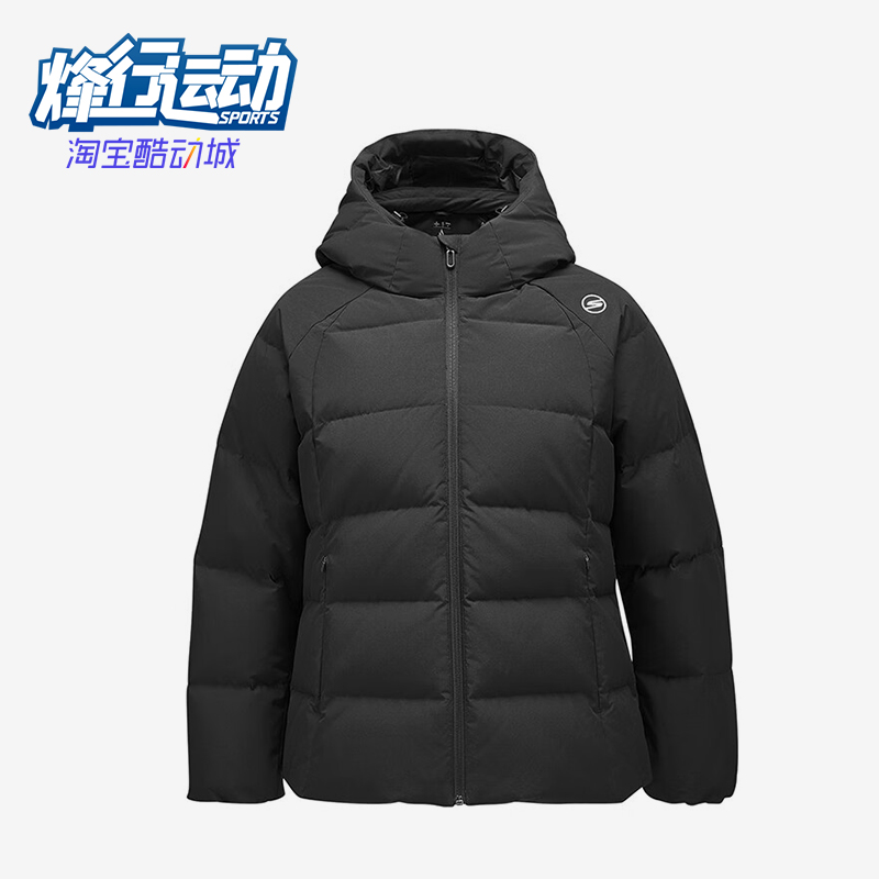 斯凯奇女士保暖连帽羽绒服