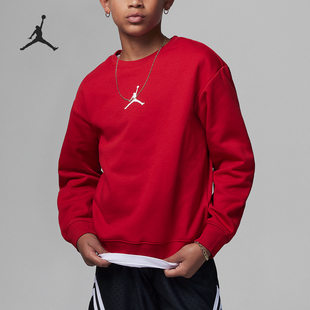 Jordan大童加绒休闲运动卫衣HF0108 Air 687 耐克正品 Nike