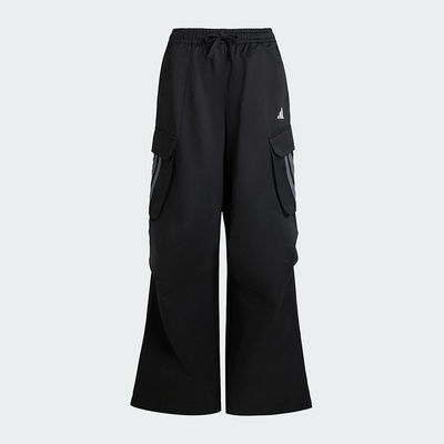 Adidas/阿迪达斯正品2025夏季款女士耐穿宽松休闲运动长裤KF2746