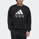 圆领印花经典 Adidas 运动卫衣GM4446 GFX BOS男士 阿迪达斯正品