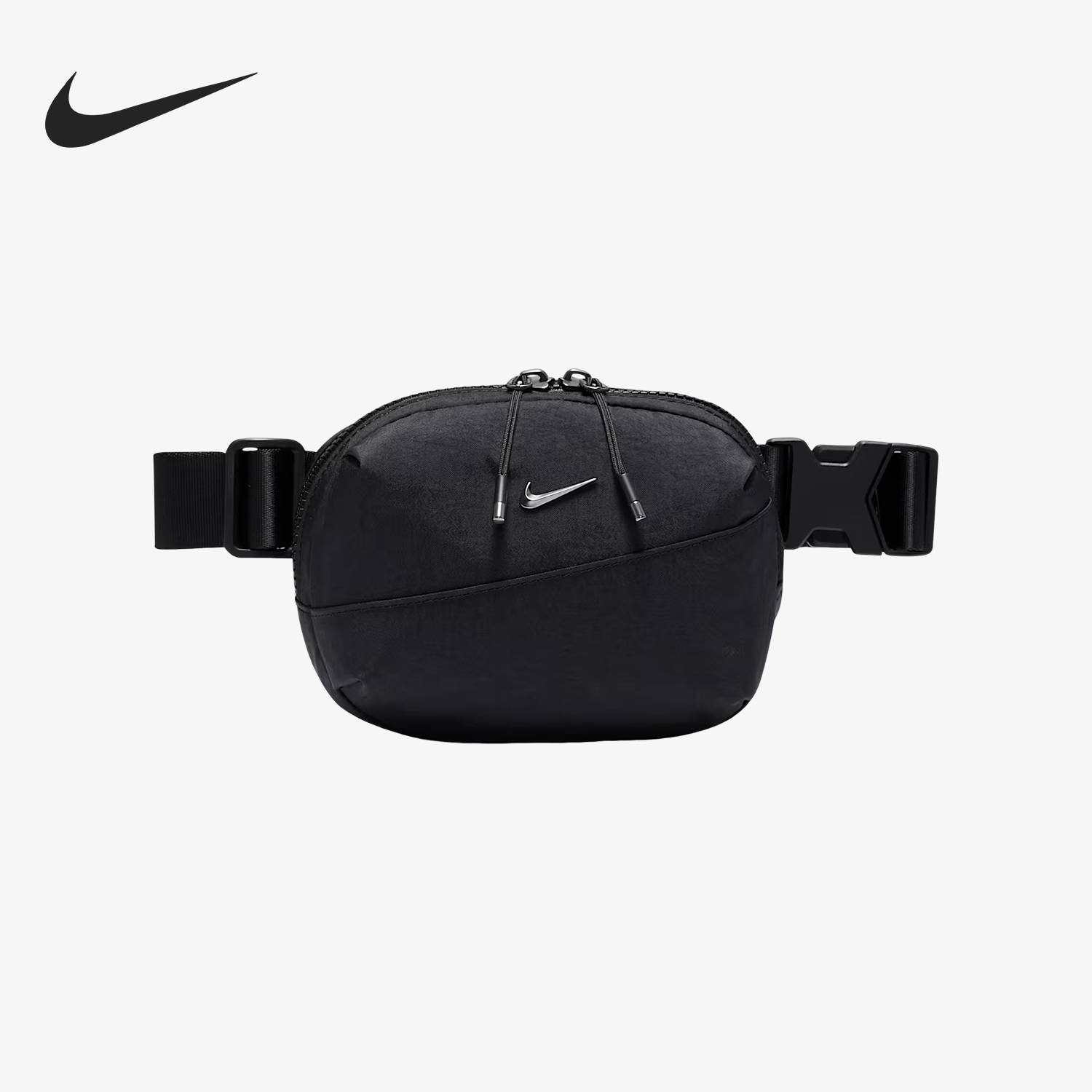Nike/耐克正品2025新款男女同款拉链开合单肩腰包HM6120-013