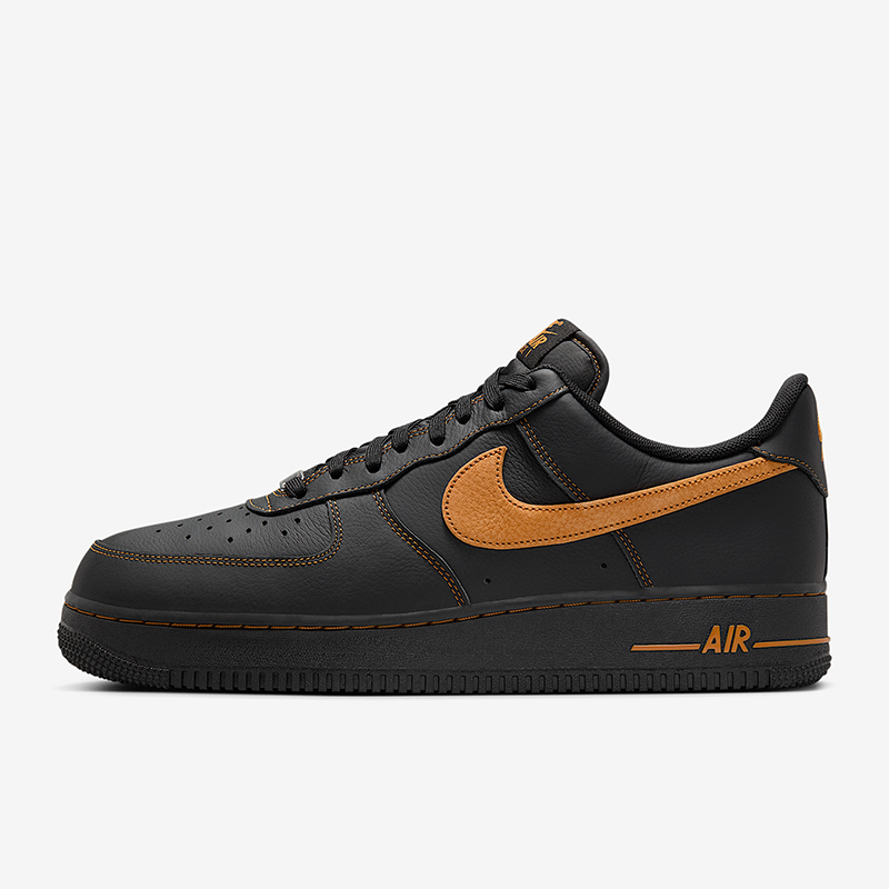 Nike/耐克正品Air Force 1男士皮革耐穿透气经典板鞋HQ2037-003