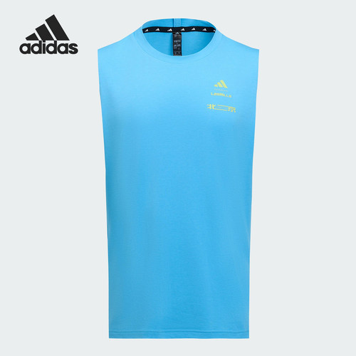 Adidas/阿迪达斯正品2025夏季款男士高强度运动背心KF8849