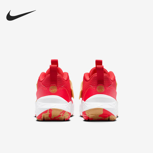 Nike/耐克正品小童低帮系带耐磨减震运动篮球鞋HF6280-603