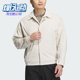 男士 新款 灯芯绒运动休闲翻领外套JI8722 阿迪达斯正品 Adidas